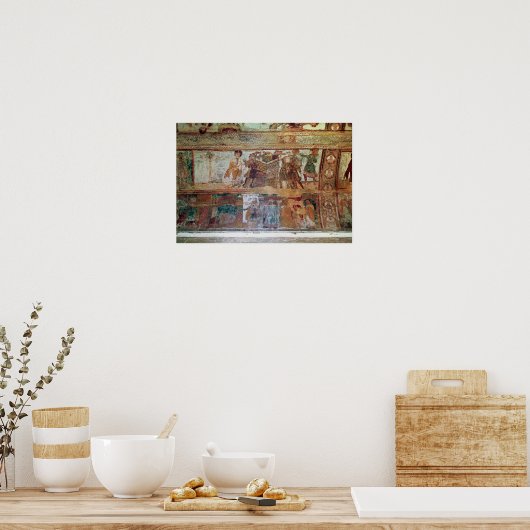 De bouw van de toren van Babel Poster (Keuken)