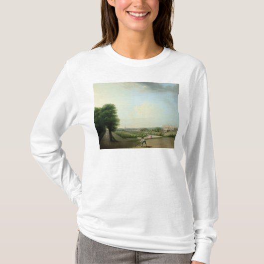 De bouw van de wijk Louis XV T-shirt (Voorkant)