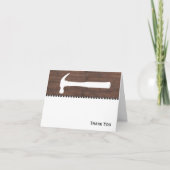 De Bouw van hamers en van Spijkers Bedankkaart (Voorkant)