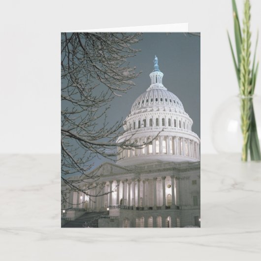 De Bouw van het Capitool van Verenigde Staten in Kaart (Voorkant)