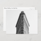 De Bouw van het strijkijzer, het Briefkaart van de (Voorkant / Achterkant)