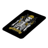 De bouwer Tarot Kaart magneet (Linkerzijde)