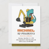 De Bouwer van de opgraver T-Rex van de opgraver Bo Kaart (Voorkant)