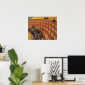 De bovenste cirkel bij het theater du Chatelet Poster (Thuiskantoor)