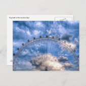 De bovenste helft van de London Eye Briefkaart (Voorkant / Achterkant)