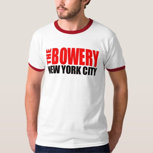 de Bowery T-shirt (Voorkant)