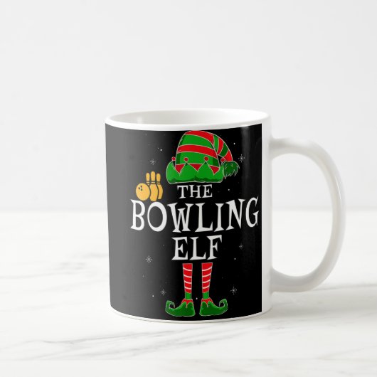 De Bowling Elf Group komt overeen met de kerstbal  Koffiemok (Rechts)