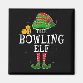De Bowling Elf Group komt overeen met de kerstbal Magneet (Voorkant)