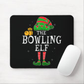 De Bowling Elf Group komt overeen met de kerstbal  Muismat (Met muis)