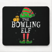 De Bowling Elf Group komt overeen met de kerstbal  Muismat (Voorkant)