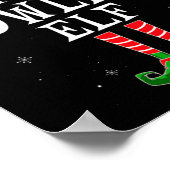 De Bowling Elf Group komt overeen met de kerstbal  Poster (Hoek)