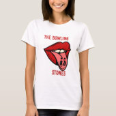 De bowling Stones Funny american Star Strike Bowl T-shirt (Voorkant)