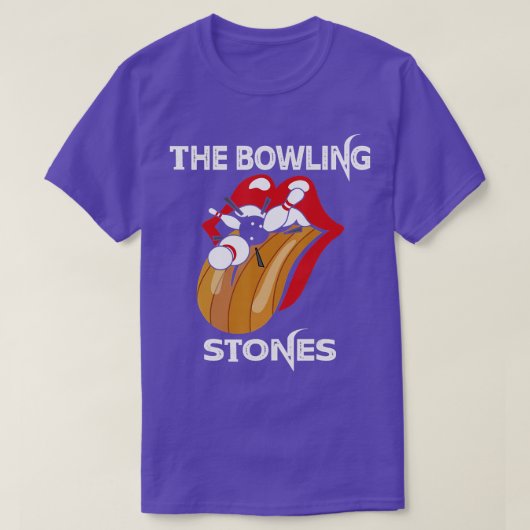 De bowling Stones Funny american Strikes Bowling T-shirt (Design voorkant)