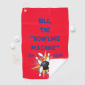 De bowlingmachine bowling handdoek (Insitu)