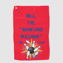 De bowlingmachine bowling handdoek