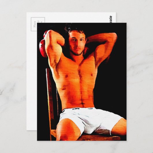 De Boxer Briefkaart (Voorkant / Achterkant)