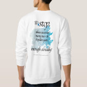 De Boxer door Alecia Thurston Trui (Achterkant)