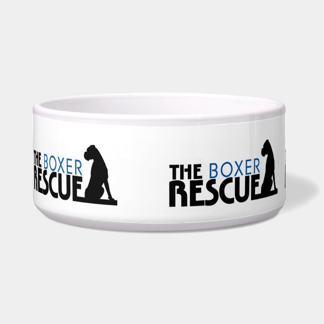 De Boxer Rescue Pet Bowl Voerbakje (Voorkant)