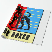 De Boxer - Sterke Hond Cadeaupapier (Uitgerold)