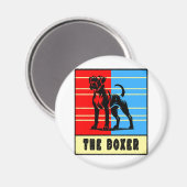 De Boxer - Sterke Hond Magneet (Voorkant / Achterkant)