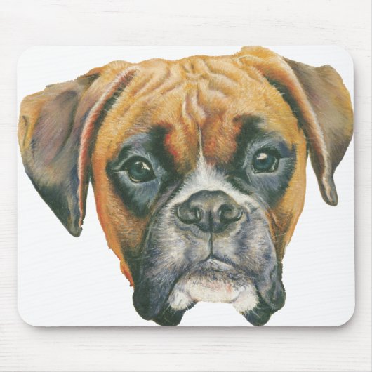 De Boxer van Janet Pidoux Muismat (Voorkant)