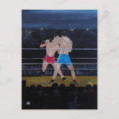 De Boxers Schilderij van Alfred Fox Briefkaart (Voorkant)