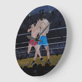 De Boxers Schilderij van Alfred Fox Grote Klok (Hoek)
