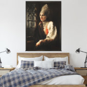 De Boyarina van Konstantin Makovsky Canvas Afdruk (Insitu (Slaapkamer))