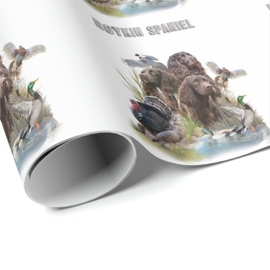 De Boykin Spaniël Cadeaupapier (Rol Hoek)