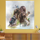 De Boykin Spaniël Canvas Afdruk (Insitu (Woonkamer))