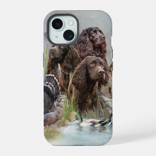 De Boykin Spaniël iPhone 15 Case (Achterkant)