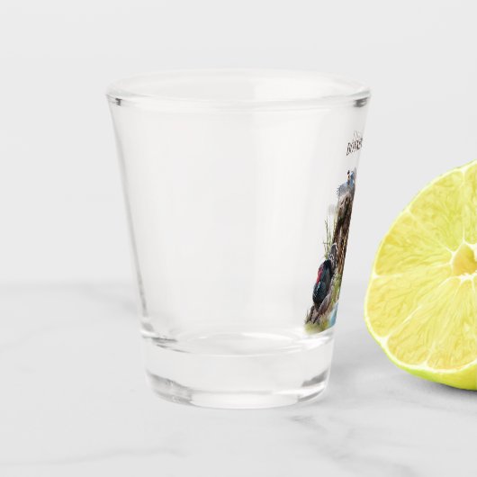 De Boykin Spaniël Shot Glas (Links)