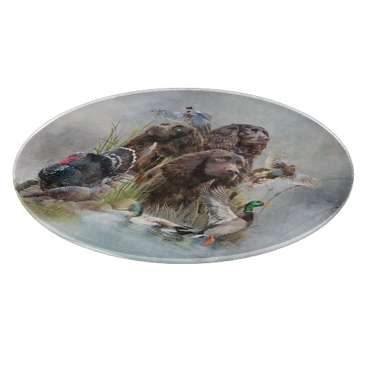 De Boykin Spaniël Snijplank (Hoek)