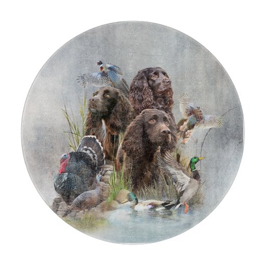 De Boykin Spaniël Snijplank (Voorkant)