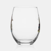 De Boykin Spaniël Wijnglas Zonder Voet (Rechts)