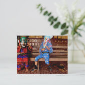 DE BOYS DIE EEN SCHADELIJK Briefkaart WILLEN ZIJN (Staand voorkant)