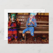 DE BOYS DIE EEN SCHADELIJK Briefkaart WILLEN ZIJN (Voorkant / Achterkant)