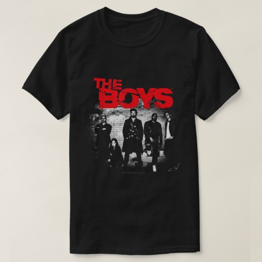 De Boys Graffiti Group Foto T-Shirt (Design voorkant)