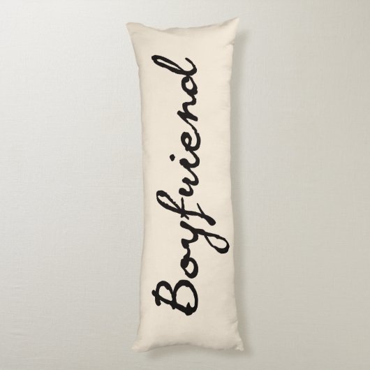 De Boyvriend Body Pillow Lichaamskussen (Achterkant (Verticaal))