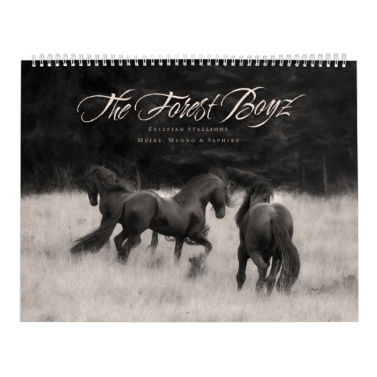 De Boyz-bos - run Wild Kalender (Hoes)