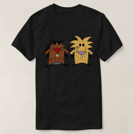 De boze bevers t-shirt (Design voorkant)