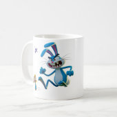 De boze konijn koffiemok (Voorkant links)