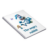De boze konijn  notitieboek (Rechterzijde)