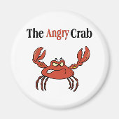 De boze krab magneet (Voorkant)