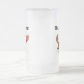 De boze krab matglas bierpul (Center)