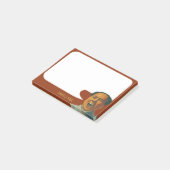 De boze lacht Mao Post Post-it® Notes (Schuin)