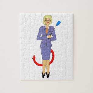 De Boze Leraar Legpuzzel