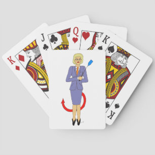 De Boze Leraar Pokerkaarten
