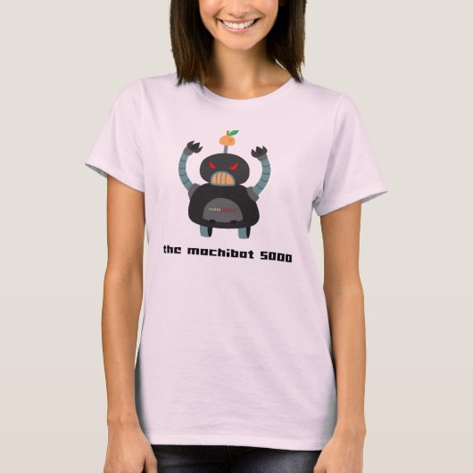 de boze mochibot 5000 t-shirt (Voorkant)