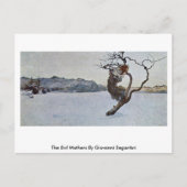 De boze moeders van Giovanni Segantini Briefkaart (Voorkant)